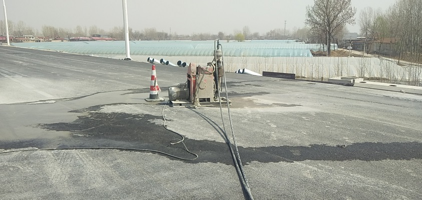宜黄道路回填土下沉注浆